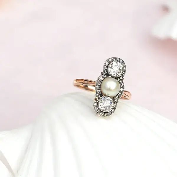 Antique & Vintage Pearl Engagement Rings - Parkin and Gerrish