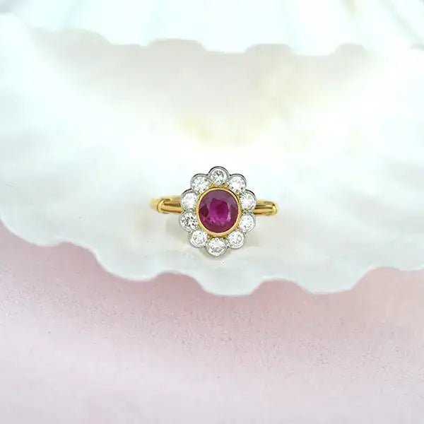Antique & Vintage Ruby Engagement Rings - Parkin and Gerrish