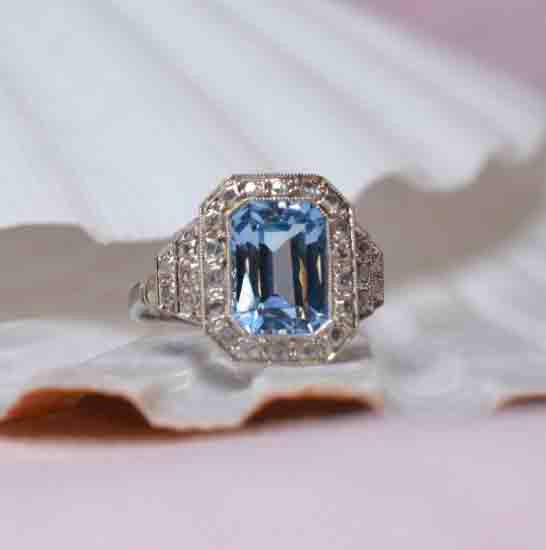 Art Deco Engagement Rings (1920s-1930s) - Parkin and Gerrish