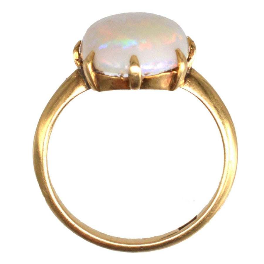 Art Deco 18ct Gold Opal Ring | Parkin and Gerrish (UK)