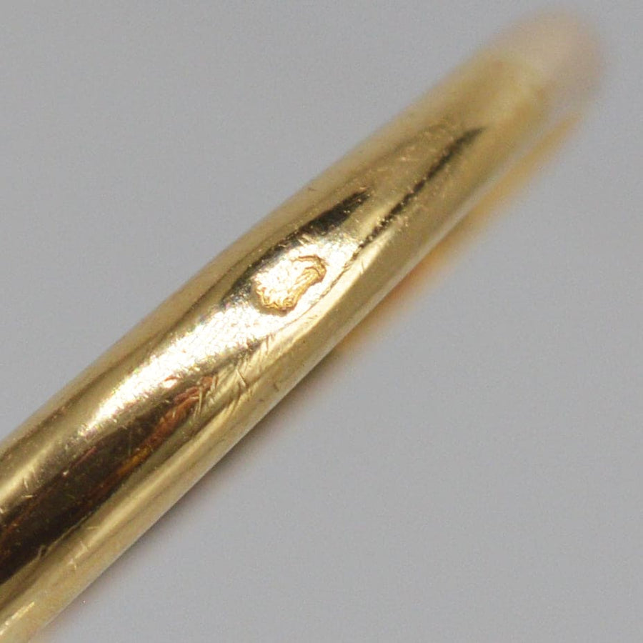 French Belle Époque Hot Red Coral and Diamond Cluster Ring | Parkin and Gerrish (UK)